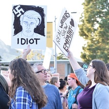 Shut Down Milo Yiannopoulos, Protest at Cal Poly