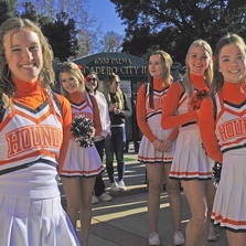 Parade for Atascadero C.I.F. State Football Team