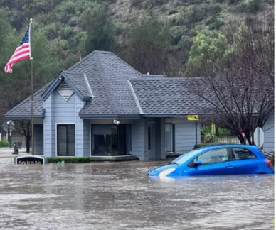 Flooding Avila Beach